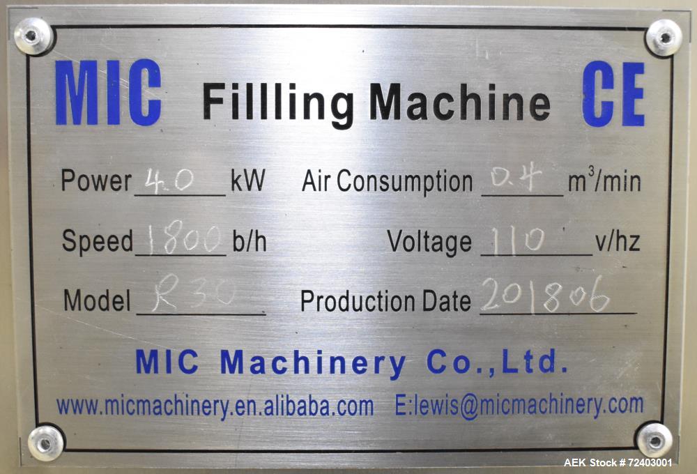 MIC Machinery MIC-R30 Semi Auto Tube Filling and Sealing Machine